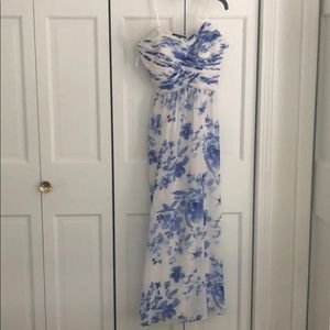 Ralph Lauren evening strapless gown